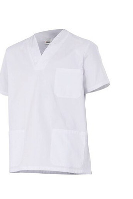 VELILLA V35205 - COTTON TUNIC WITH SHORT SLEEVES