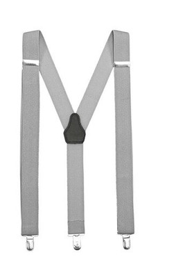 VELILLA V4008 - Elegant Elastic Suspenders with Leather Accent