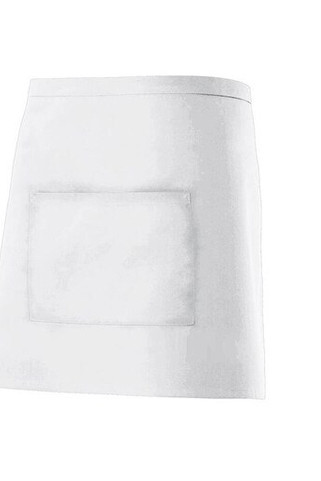 VELILLA V4201 - Professional Mid-Length Kitchen Apron with Central Pocket