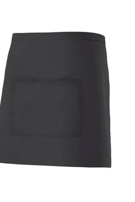VELILLA V4201 - Professional Mid-Length Kitchen Apron with Central Pocket