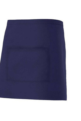 VELILLA V4201 - Professional Mid-Length Kitchen Apron with Central Pocket