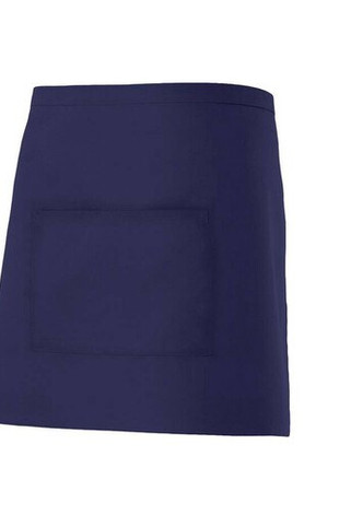 VELILLA V4201 - Professional Mid-Length Kitchen Apron with Central Pocket