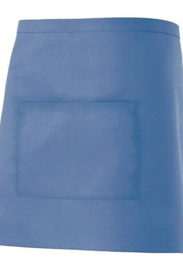 VELILLA V4201 - Professional Mid-Length Kitchen Apron with Central Pocket