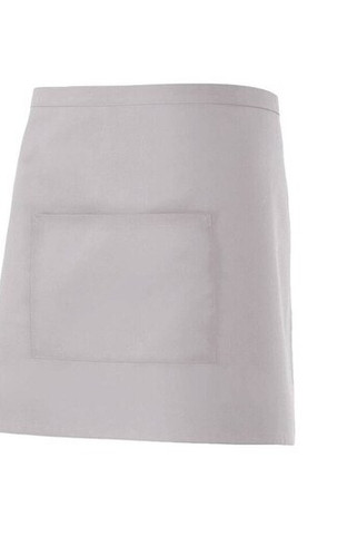 VELILLA V4201 - Professional Mid-Length Kitchen Apron with Central Pocket