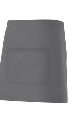 VELILLA V4201 - Professional Mid-Length Kitchen Apron with Central Pocket
