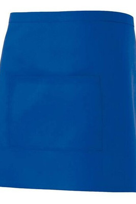 VELILLA V4201 - Professional Mid-Length Kitchen Apron with Central Pocket