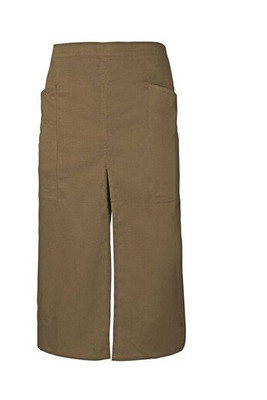 VELILLA V4209 - LONG APRON WITH OPENING AND POCKETS