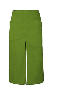 VELILLA V4209 - LONG APRON WITH OPENING AND POCKETS