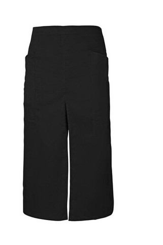 VELILLA V4209 - LONG APRON WITH OPENING AND POCKETS