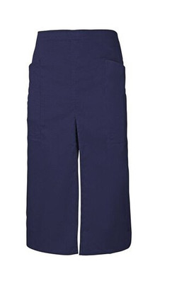 VELILLA V4209 - LONG APRON WITH OPENING AND POCKETS