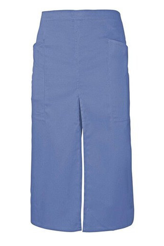 VELILLA V4209 - LONG APRON WITH OPENING AND POCKETS