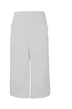 VELILLA V4209 - LONG APRON WITH OPENING AND POCKETS