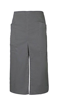 VELILLA V4209 - LONG APRON WITH OPENING AND POCKETS