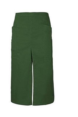 VELILLA V4209 - LONG APRON WITH OPENING AND POCKETS