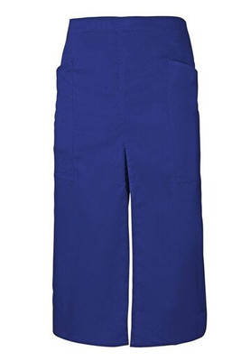 VELILLA V4209 - LONG APRON WITH OPENING AND POCKETS