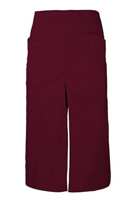 VELILLA V4209 - LONG APRON WITH OPENING AND POCKETS