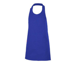 VELILLA V4212 - Short buttoned bib apron