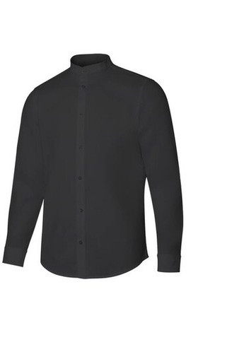 VELILLA V5013S - Camicia da uomo a maniche lunghe con collo alla coreana