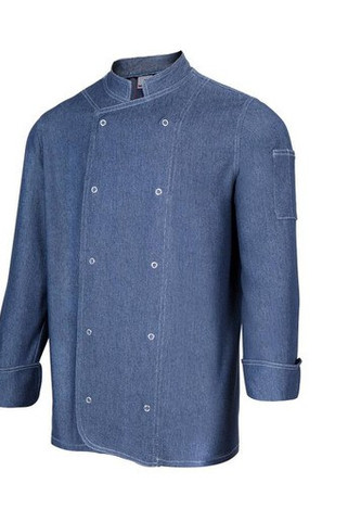 VELILLA V5207 - VESTE DE CUISINE EN DENIM