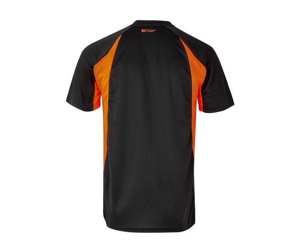 T-Shirt De Travail Bicolore VELILLA - Manches Longues - Coton/Polyester - Bandes Réfléchissantes - Certifié EN20471