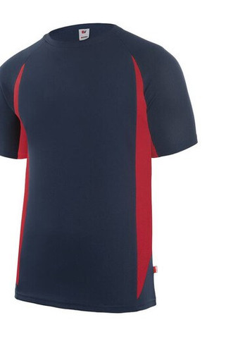 VELILLA V5501 - T-SHIRT TECHNIQUE BICOLORE