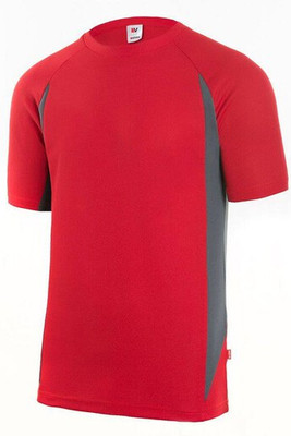VELILLA V5501 - T-SHIRT TECHNIQUE BICOLORE