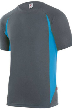 VELILLA V5501 - T-SHIRT TECHNIQUE BICOLORE