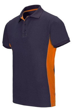 VELILLA V5504 - POLO BICOLORE MANCHES COURTES