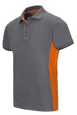VELILLA V5504 - POLO BICOLORE MANCHES COURTES