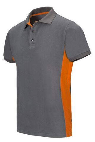 Velilla V5504 - POLO BICOLOR MÂNECI SCURTE