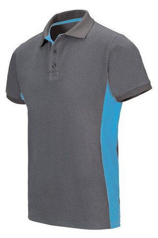 VELILLA V5504 - POLO BICOLORE MANCHES COURTES