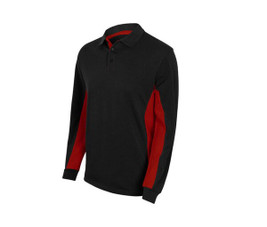 VELILLA V5514 - Two-Tone Polo Shirt Long Sleeves