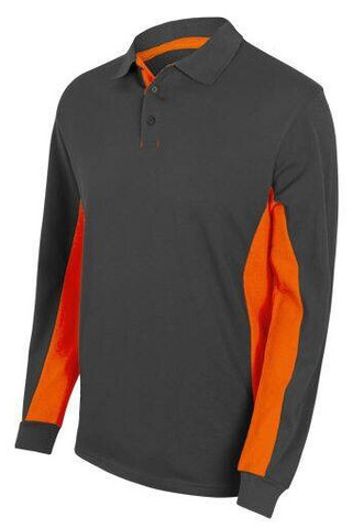 VELILLA V5514 - Two-Tone Polo Shirt Long Sleeves