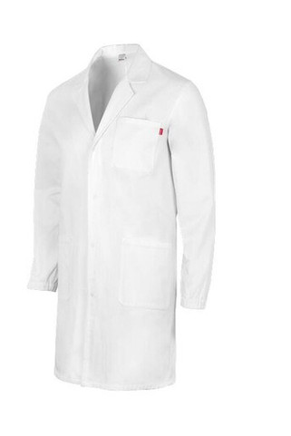 VELILLA V9005 - Professional Cotton Medical Gown with Pockets