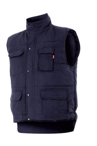 VELILLA VL108 - MULTI-POCKET PADDED BODYWARMER