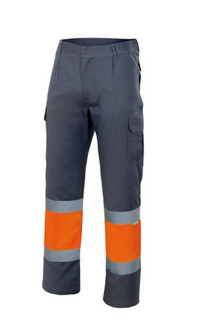 VELILLA VL157 - HIGH-VISIBILITY TWO-TONE PANTS