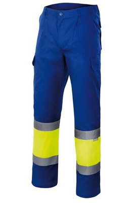 VELILLA VL157 - HIGH-VISIBILITY TWO-TONE PANTS
