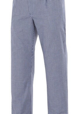 VELILLA VL351 - CHECKERED COOK'S PANTS