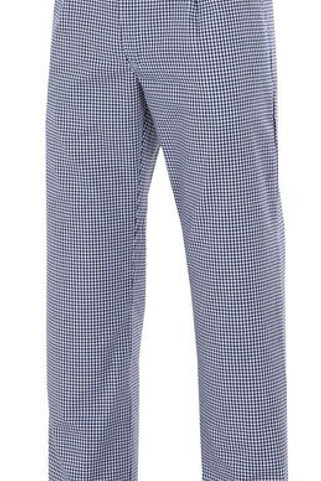 VELILLA VL351 - CHECKERED COOKS PANTS