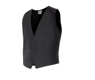 VELILLA VL410 - Elegant Mens Polyester Work Vest with Pockets