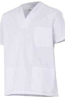 VELILLA VL589 - Tunic Leggera con Tasche e Scollo a V