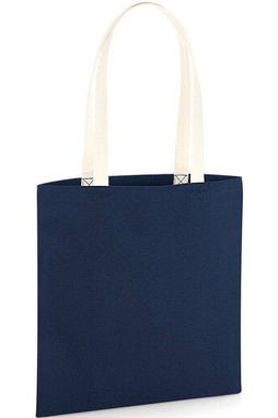 WESTFORD MILL W801C - Sac organique en cotton canvas avec anses contrastées