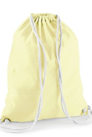 Westford mill WM110 - Versatile Cotton Gym Bag for Sports and Events