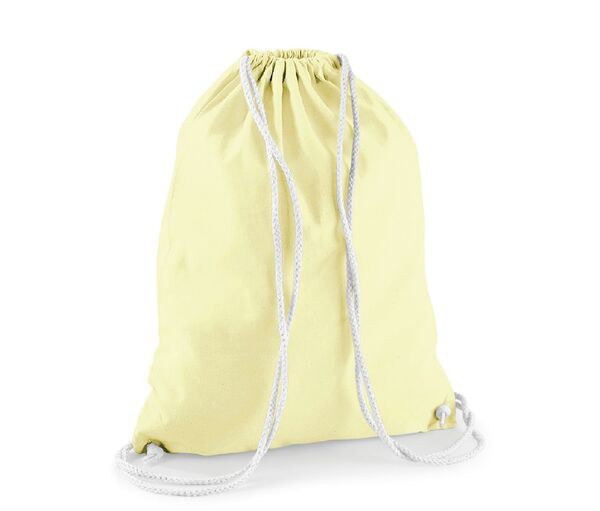 Westford mill WM110 - Versatile Cotton Gym Bag for Sports and Events