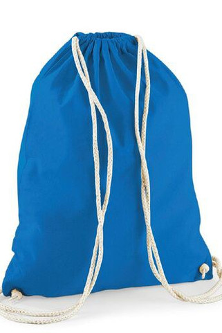 Westford mill WM110 - Versatile Cotton Gym Bag for Sports and Events