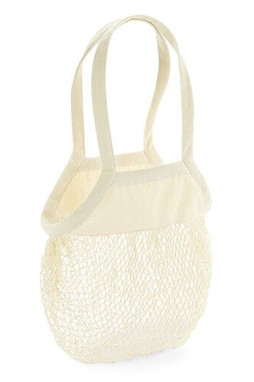 Westford mill WM150 - Westford mill Borsa a Rete in Cotone Organico per Shopping e Uscite