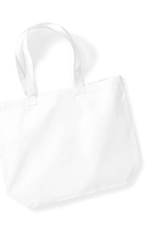 Westford mill WM265 - Maxi shopping bag in cotone biologico