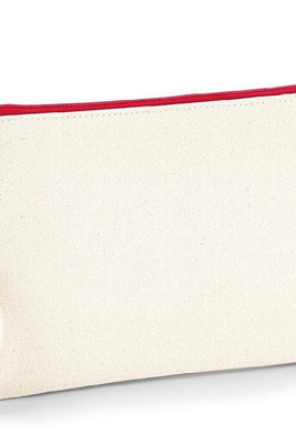 Westford mill WM520 - Westford mill Elegante Pochette da Polso in Tela con Zip a Contrasto