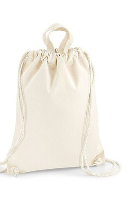 Westford mill WM686 - Nautical Striped Cotton Canvas Gym Bag