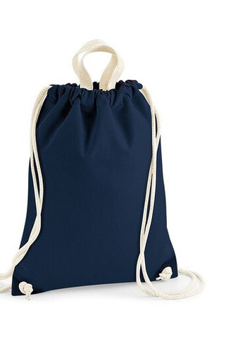 Westford mill WM686 - Nautical Striped Cotton Canvas Gym Bag